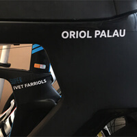 Pegatinas bicicleta Oriol Palau